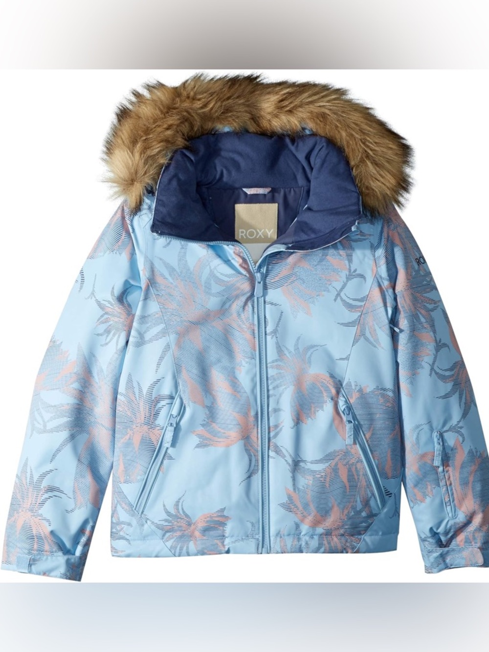 Roxy American Pie Girl Snow Ski Jacket size 8/S